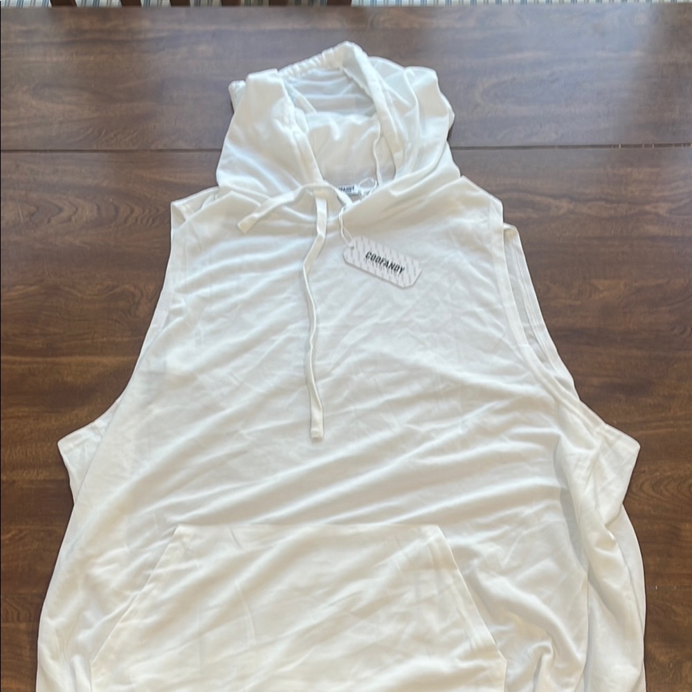 Brand new mens 3xl white tank top shirt